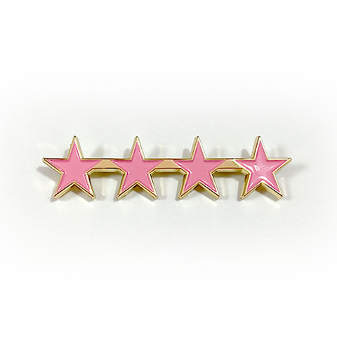 THE EMBLEM AUTHORITY - CHIEF STARS - PINK