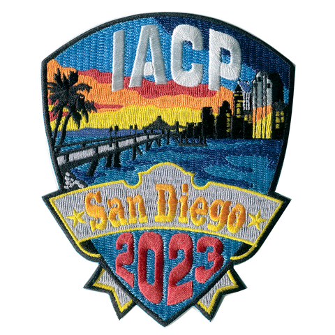 IACP SAN DIEGO 2023 COMMEMORATIVE PATCH (LIMITED SUPPLY)