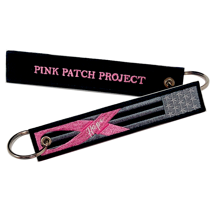 PINK PATCH PROJECT LONG KEY-CHAIN