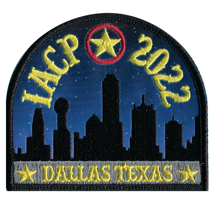IACP 2022 DALLAS TEXAS (FULL COLOR) PATCH (LIMITED SUPPLY)