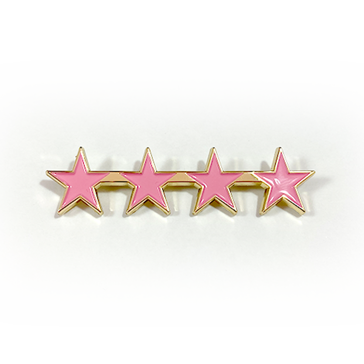 THE EMBLEM AUTHORITY - CHIEF STARS - PINK