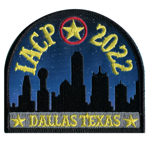 IACP 2022 DALLAS TEXAS (FULL COLOR) PATCH (LIMITED SUPPLY)